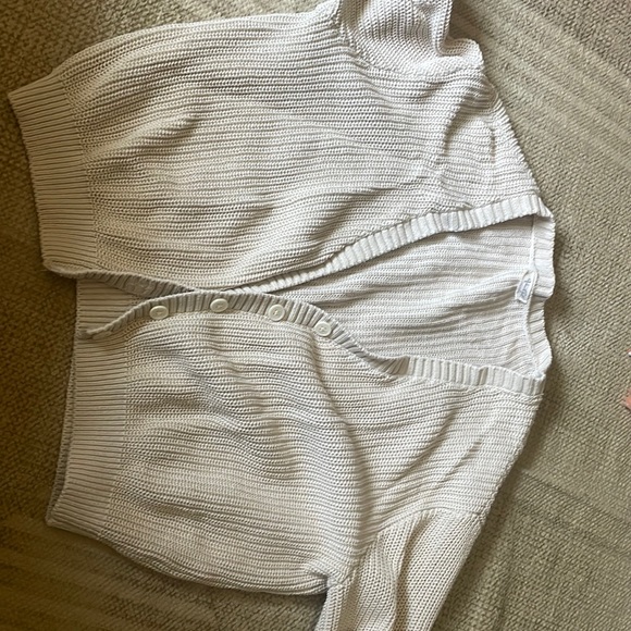 Brandy Melville Sweaters - cream john galt/brandy melville cardigan